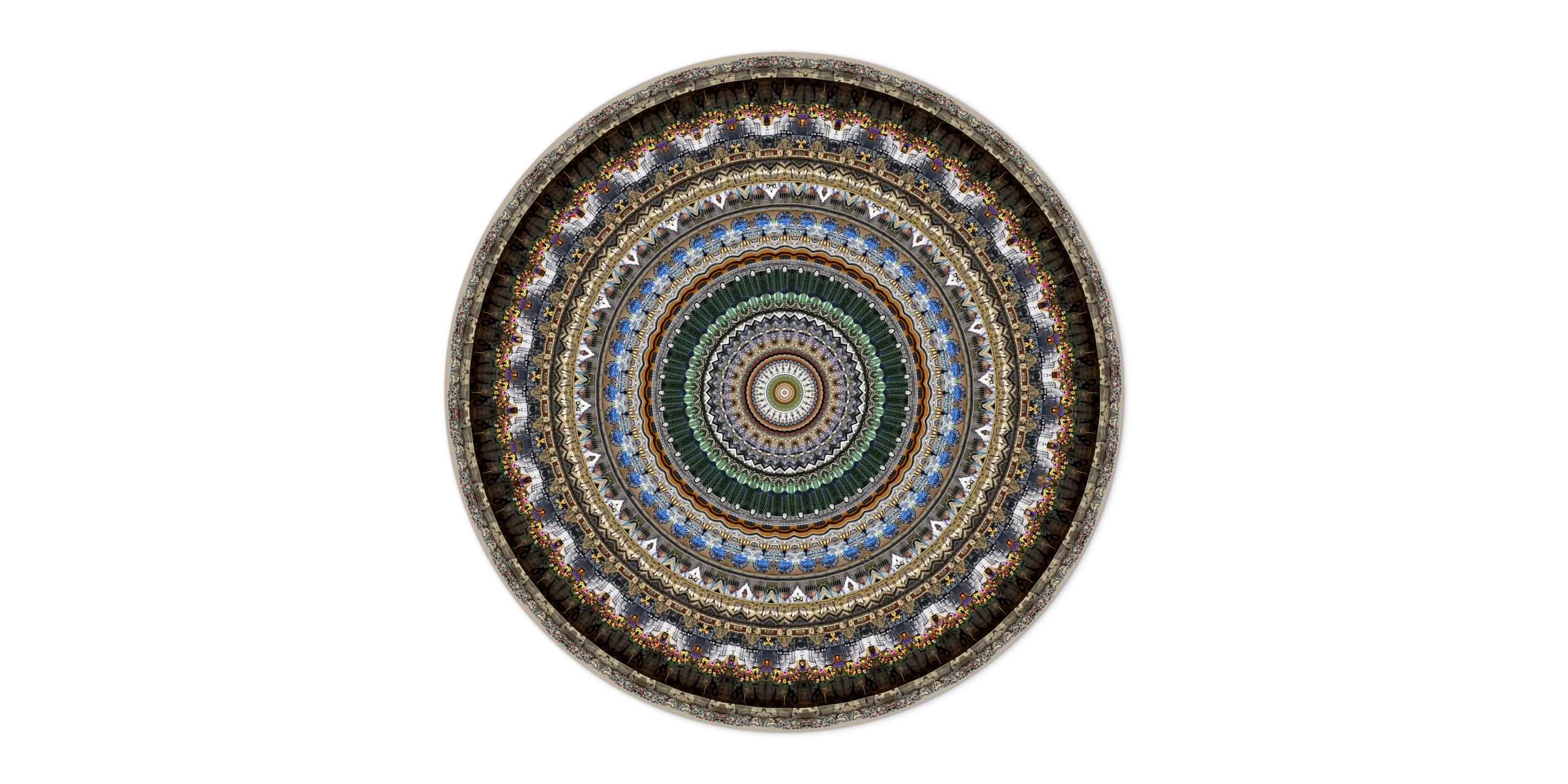 Carpet Urban Mandalas Mexico City